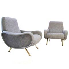 pair of Lady chairs by Marco Zanuso