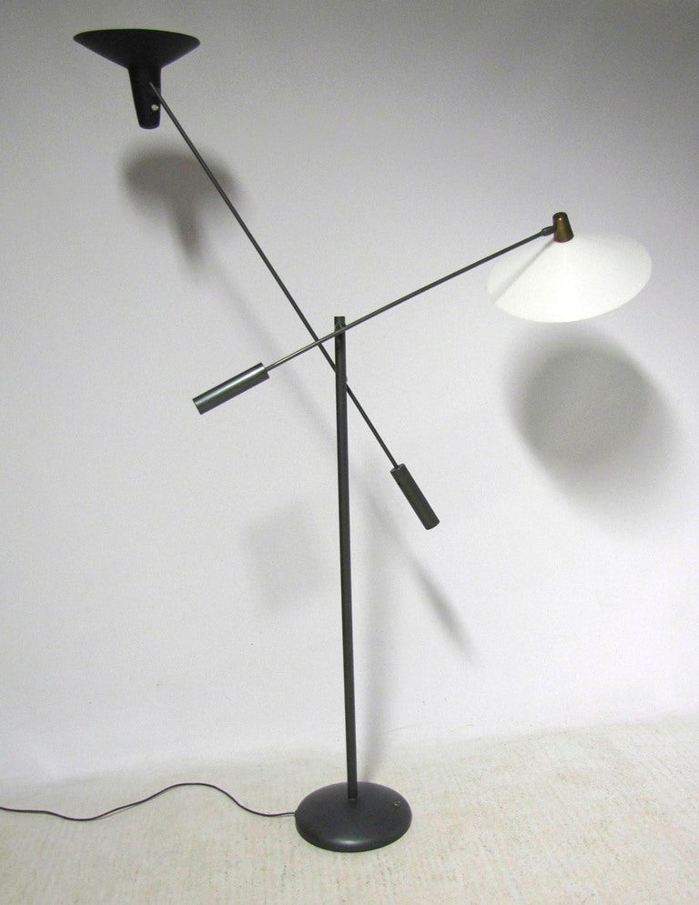 Mid-Century Modern Rare Floor Lamp By Robert Mathieu