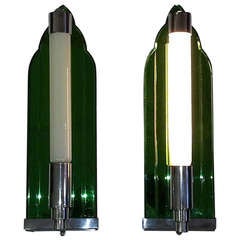 A Pair of Art Deco Wall Sconces