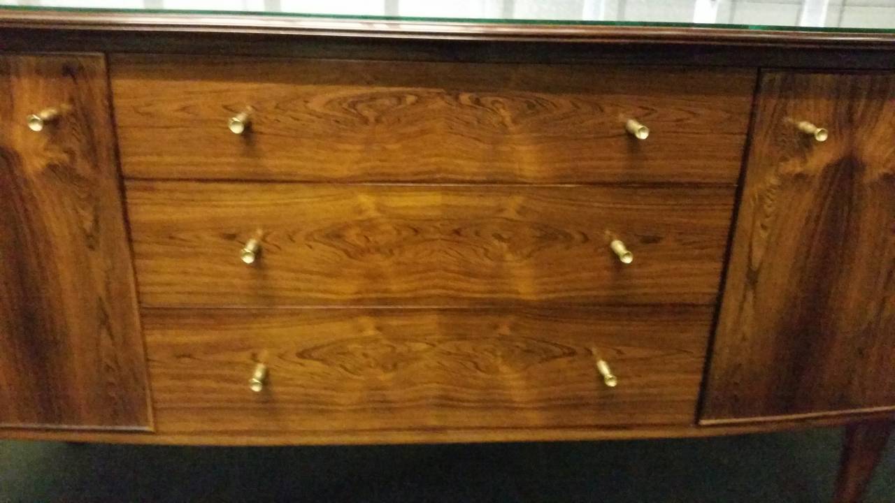 Rosewood Sideboard Credenza by Andrew J Milne In Excellent Condition In London, GB