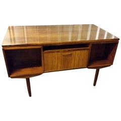 Mid-20th Century Design in Danish Rosewood Desk by J Svenstrup