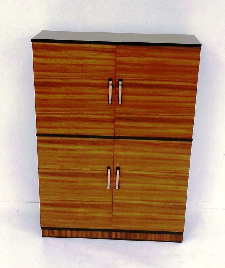 French Art Deco Cocktail Cabinet  For Sale