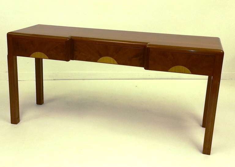 Art Deco-Konsolentisch von Betty Joel