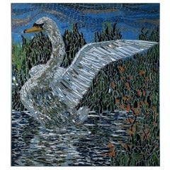 Mid Twentieth Century Design Impressive Mosaic Art Work