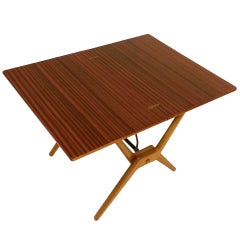 Mid 20th Century Design Fold Up Table