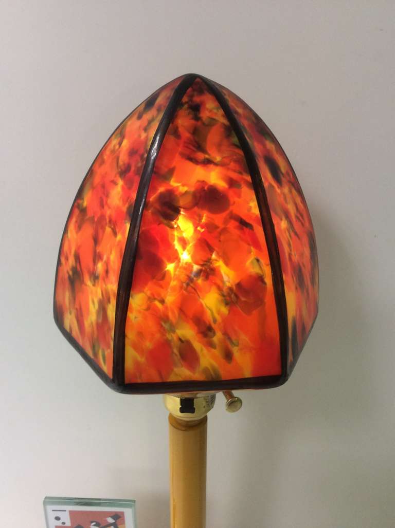Art Deco Catalin Phenolic Table Lamp In Excellent Condition In London, GB