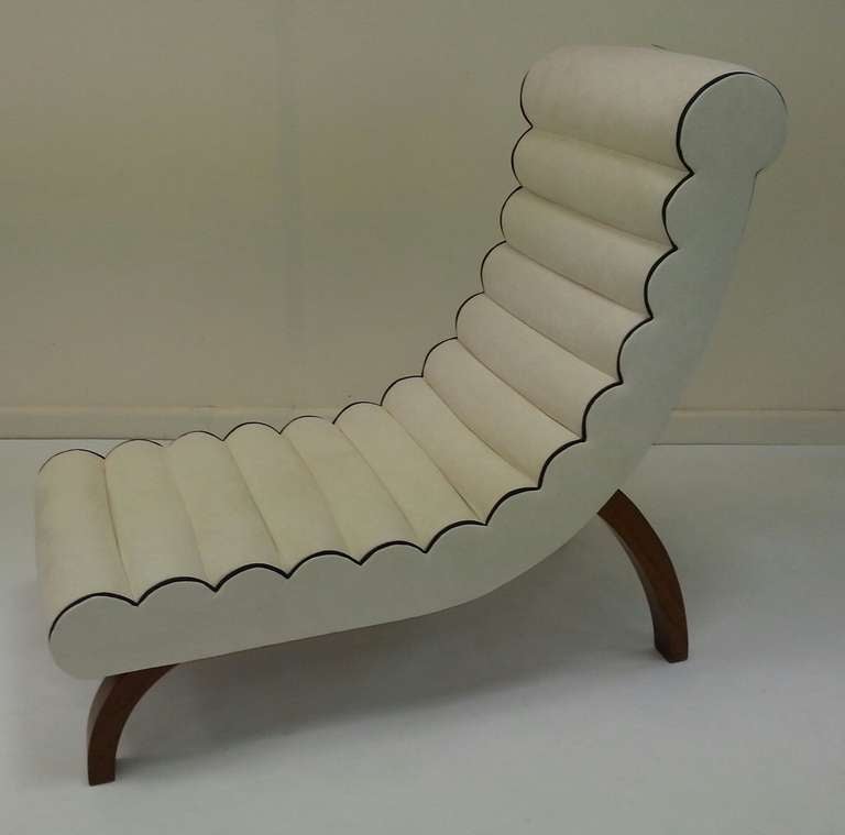 Betty Joel Art Deco Chaise Longue For Sale at 1stDibs