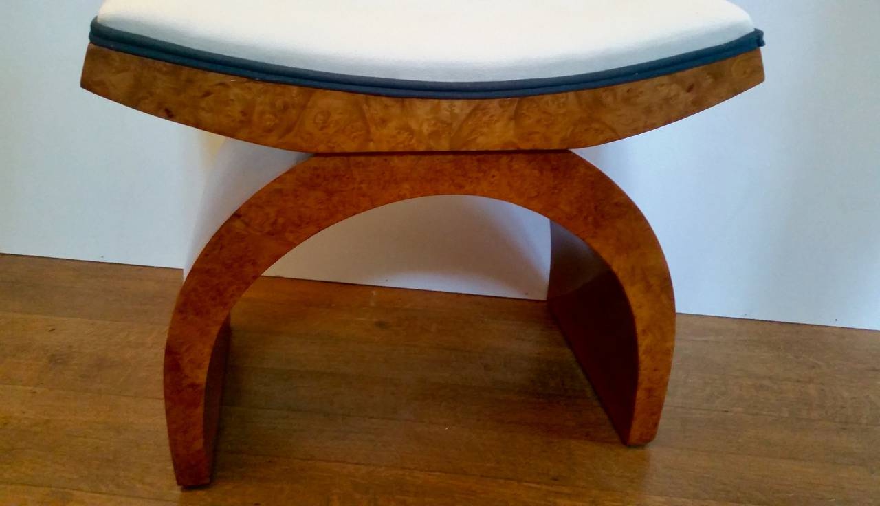 Harry and Lou Epstein Art Deco Stool In Excellent Condition In London, GB