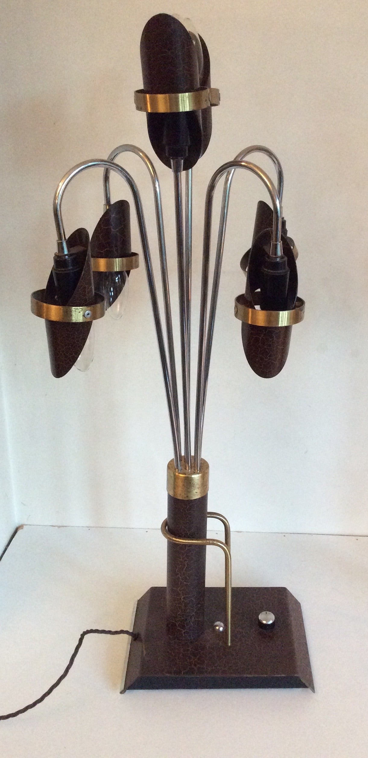 Mid-Century Modern Mid-Century Large Impressive Table Lamp Memphis style  For Sale