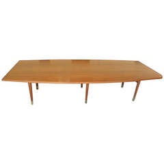 Used Mid Twentieth Century Design Rosewood Conference Table