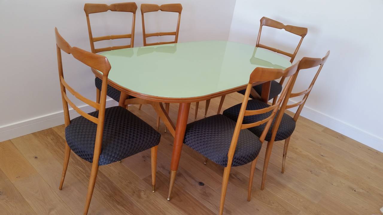 Ico and Luisa Parisi Dining Table and Six Chairs 1