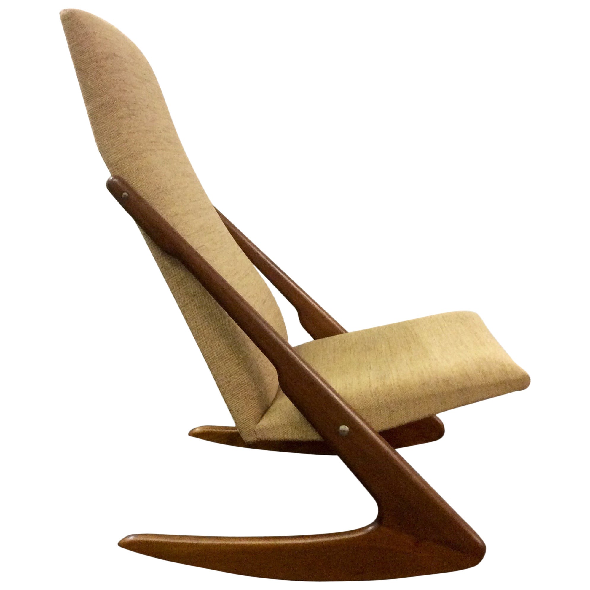 Mogens Kold Boomerang Rocking Chair