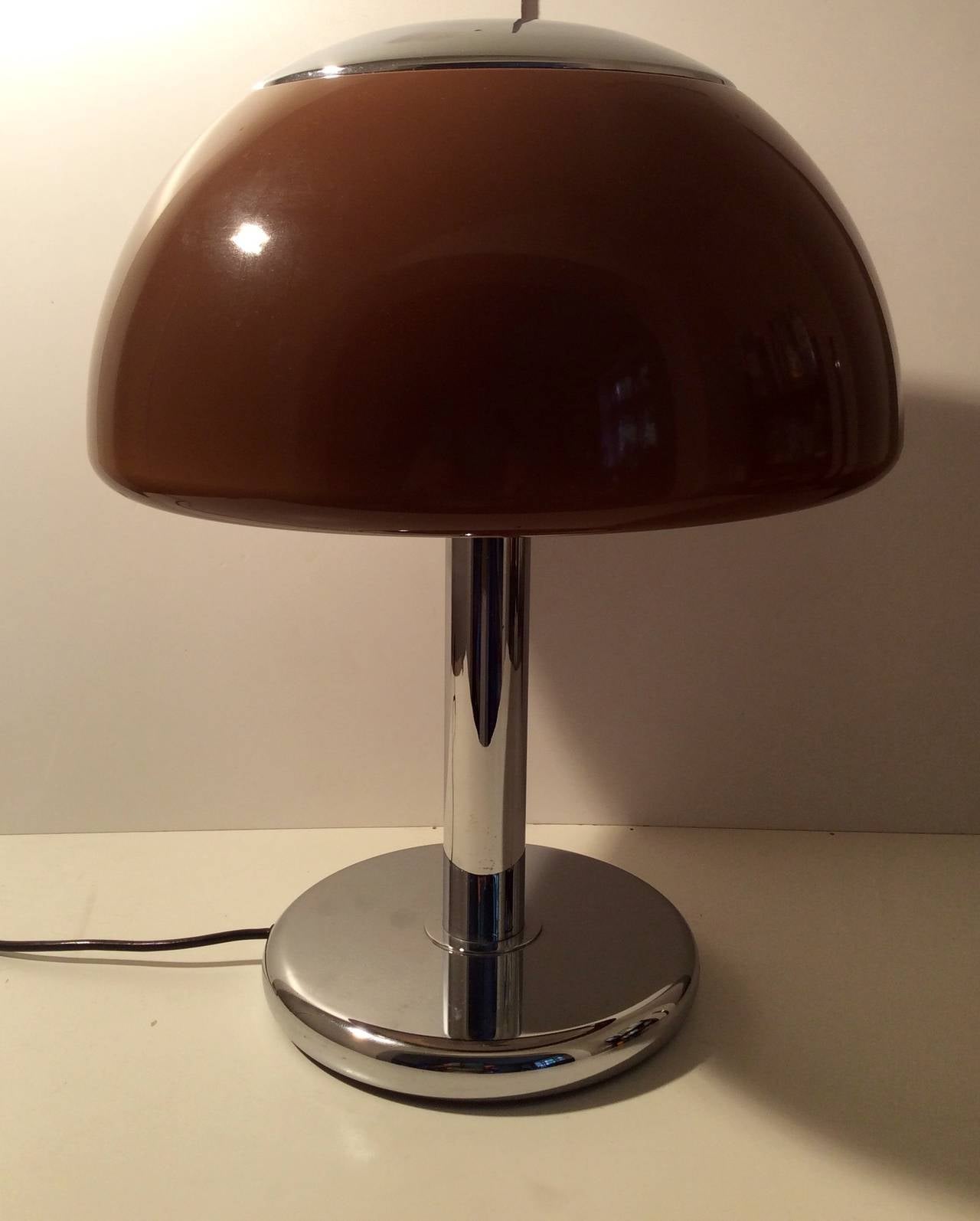 Harvey Guzzini Mushroom Lamp In Good Condition In London, GB