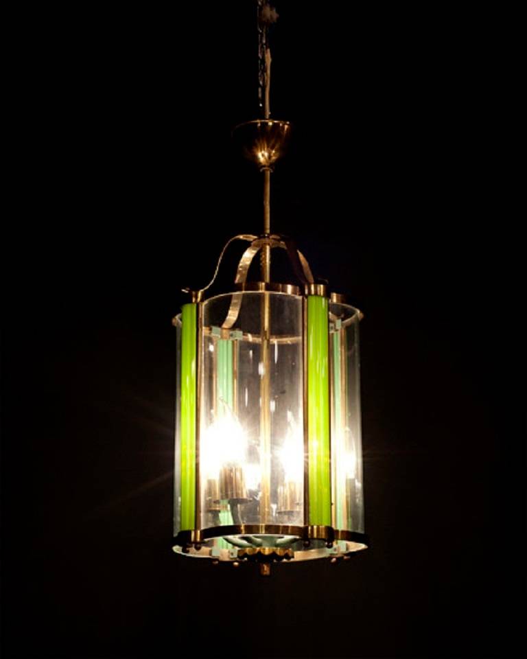 French Art Deco Lantern