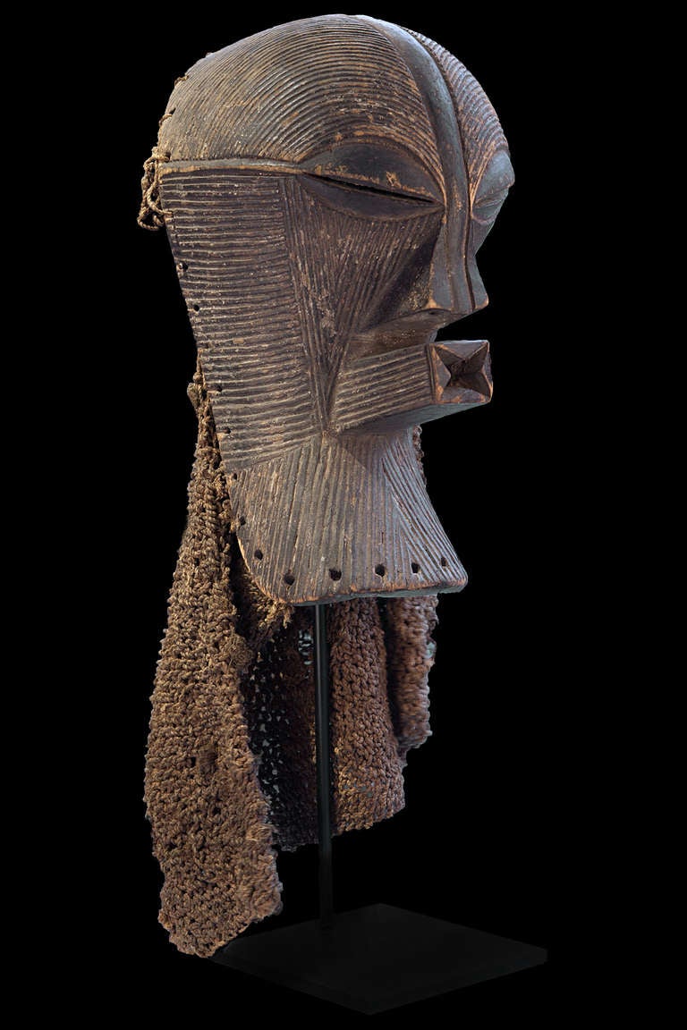 Songey Kifwebe Mask - Dem.Rep.Kongo In Excellent Condition For Sale In Antwerp, BE