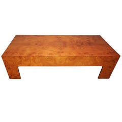 Baughman Burl Coffee Table