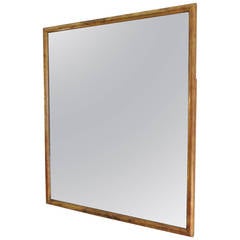 Brass French Bistro Mirror 5