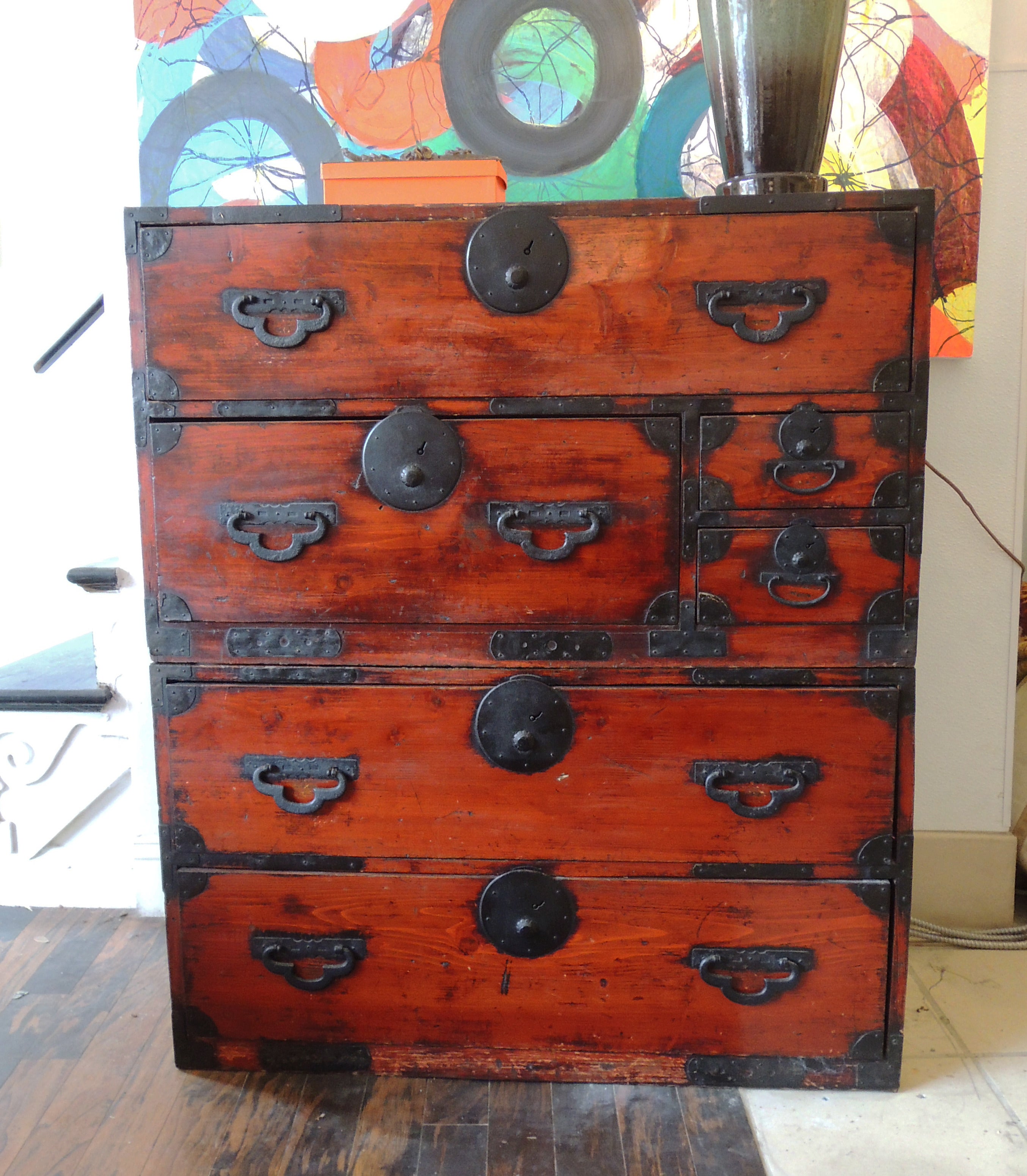 Pair of Tansu Chests