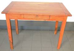 Antique French Cherry Table/Desk