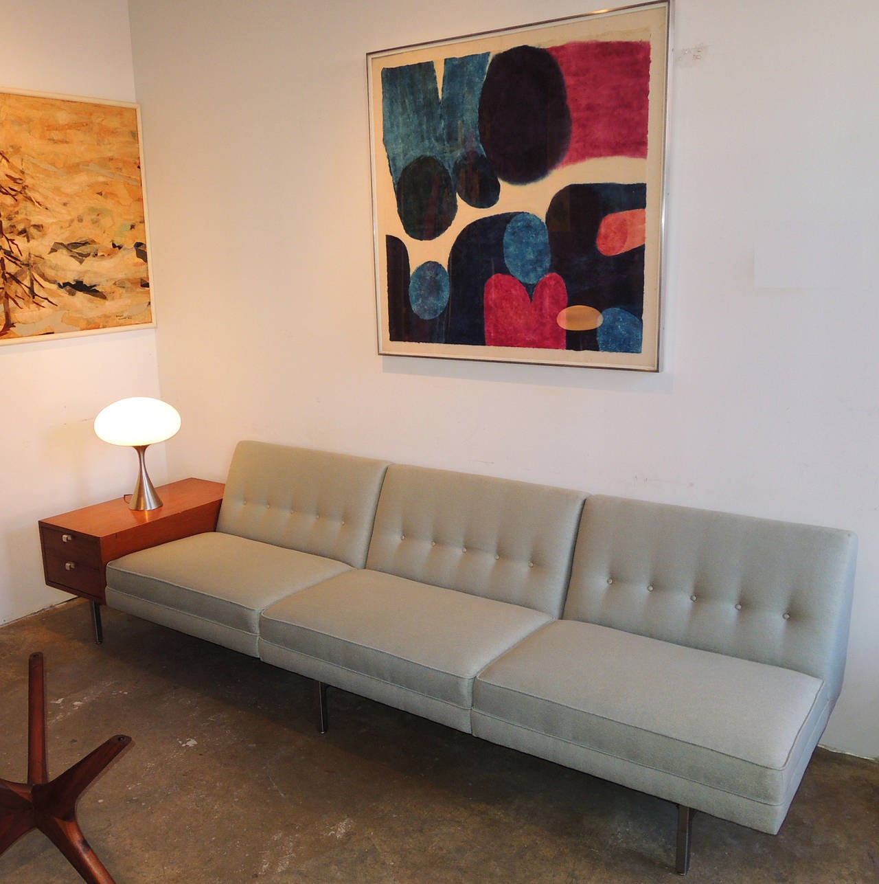 Mid-Century Modern George Nelson Sofa for Herman Miller For Sale