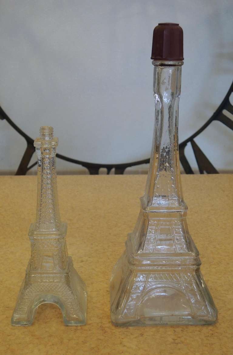 20th Century Eiffel Tower Bottle Collection For Sale