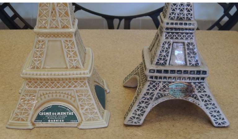 Eiffel Tower Bottle Collection For Sale 2