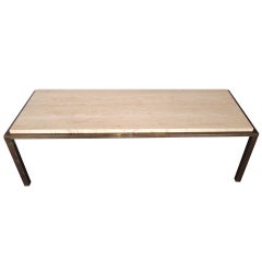 Travertine Coffee Table