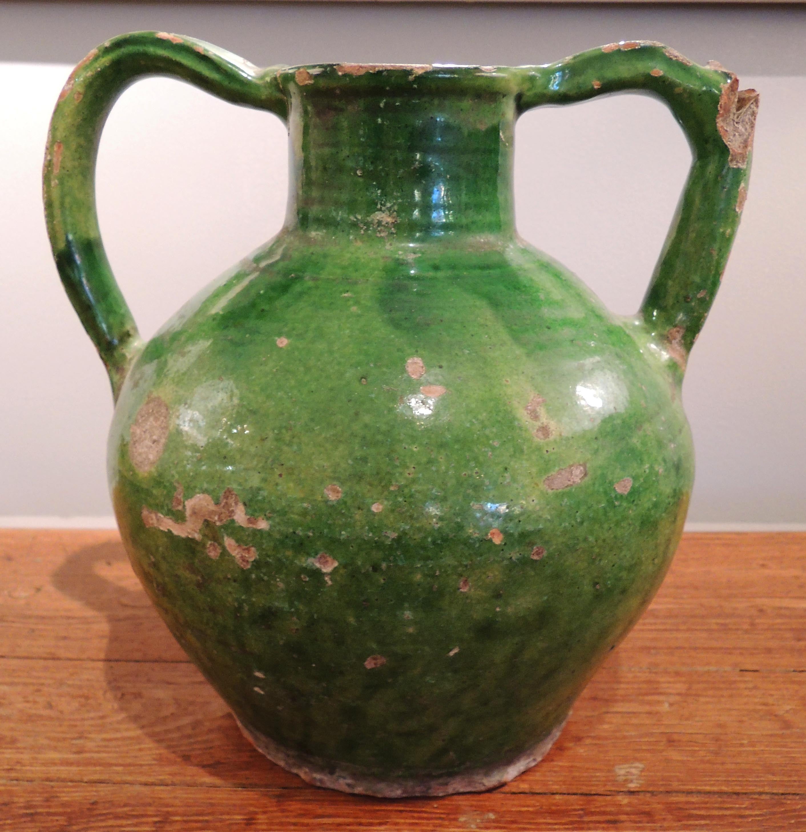 Green Anduze Vase