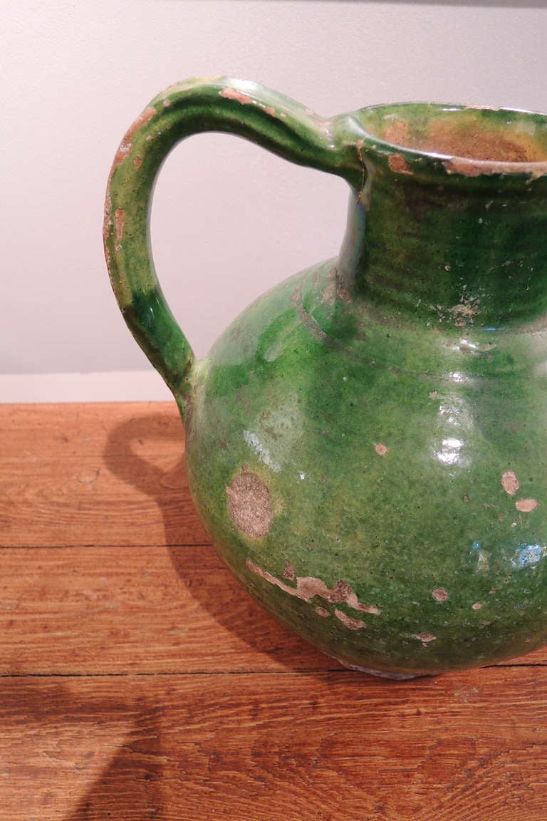 Ceramic Green Anduze Vase