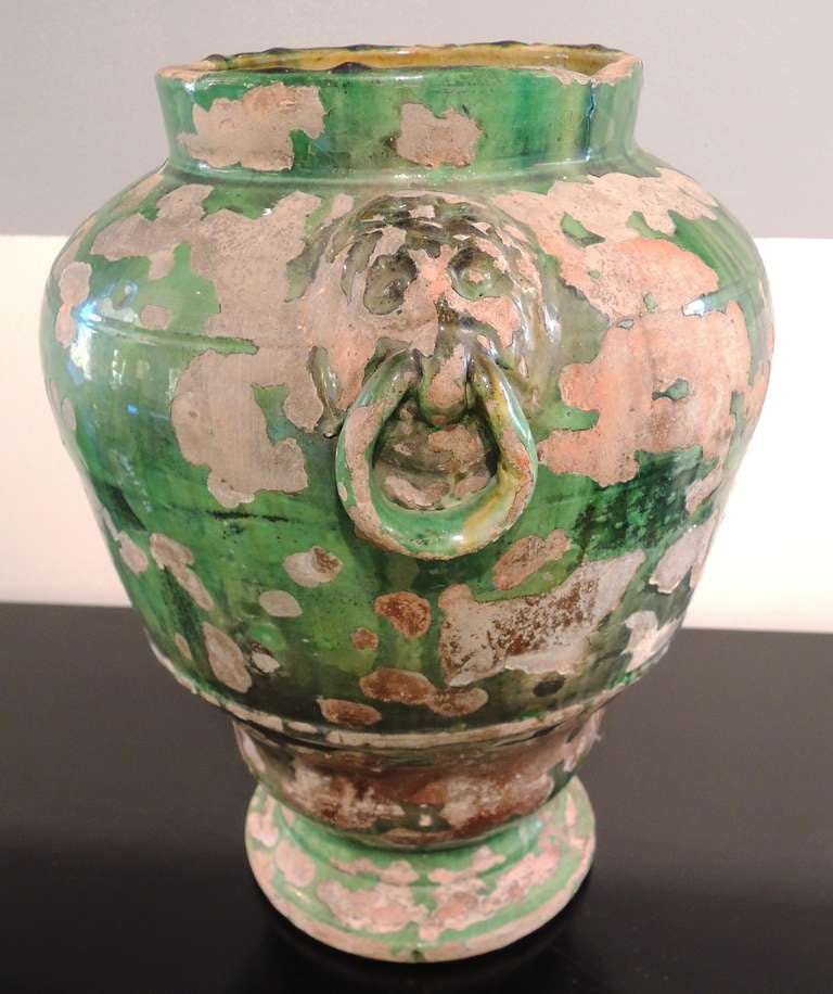 French 18th C. vase from Anduze, France