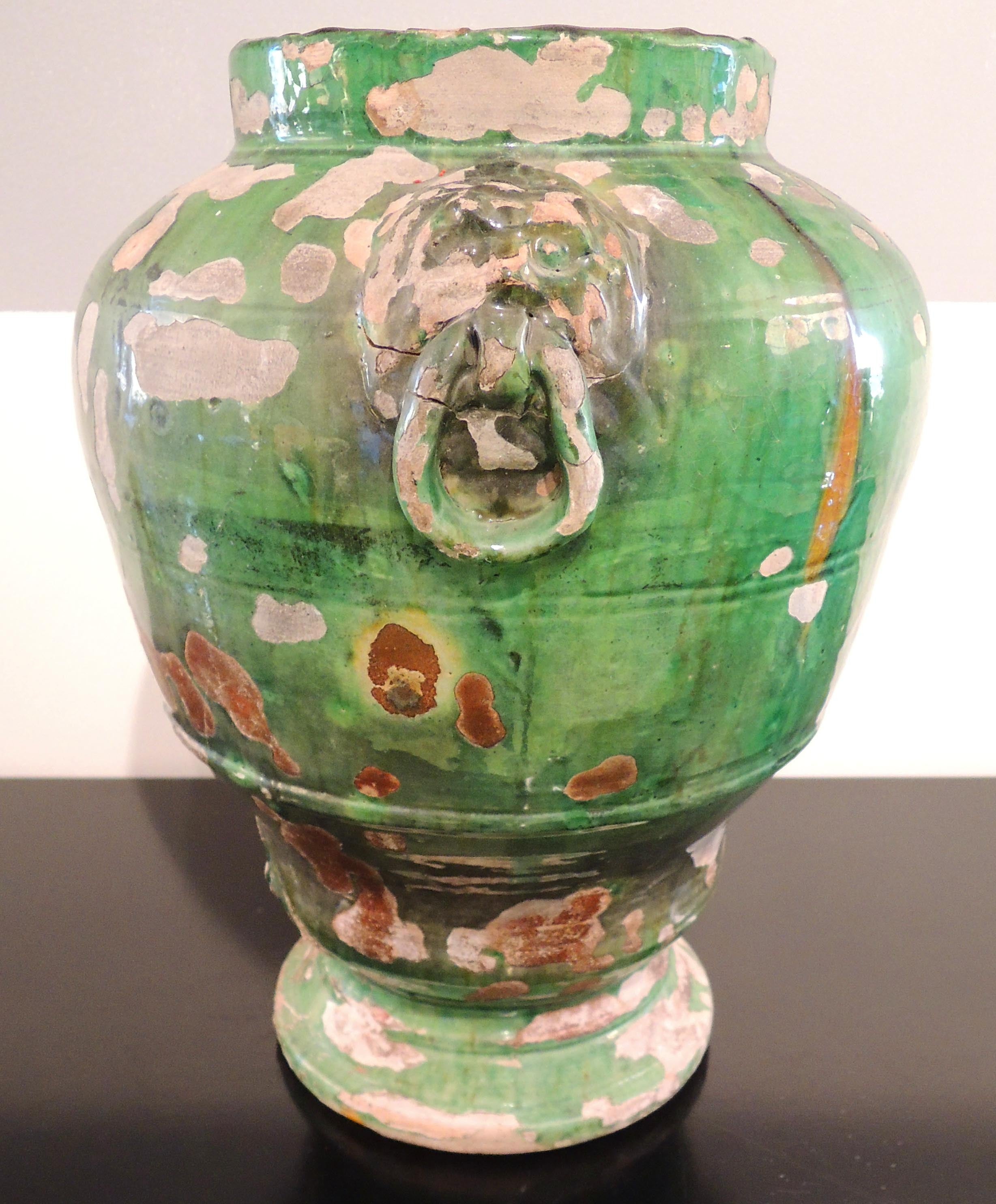 18th C. vase from Anduze, France