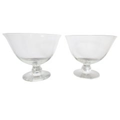 Footed Glass Bowls