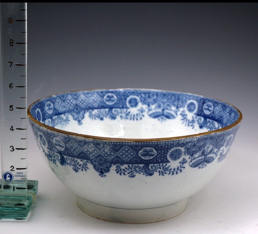 English pearlware bowl commemorating 
