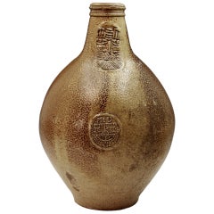 Antique Stoneware pottery Bellarmine circa 1700