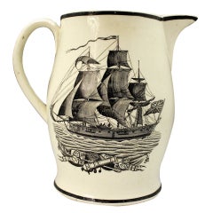 Creamware Pottery Commemorative Of Nelson