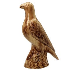 Whieldon Type Figure Of A Parrot Mid 18thc Staffordshire 
