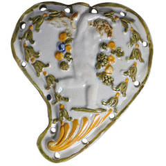 English Pottery Prattware Love Token