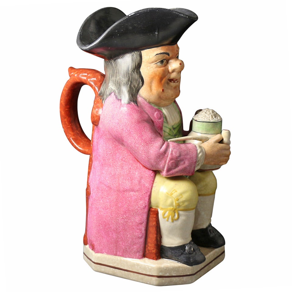 Staffordshire Pottery Toby Jug