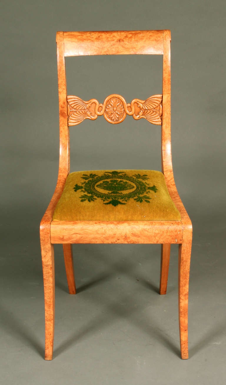 Antique biedermeier chairs In Excellent Condition In Bradford-on-Avon, Wiltshire
