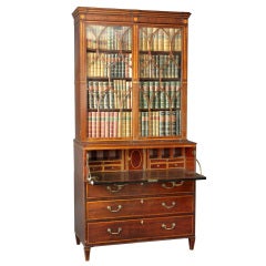 Antique Secretaire Bookcase