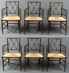 6 Gillows chairs 