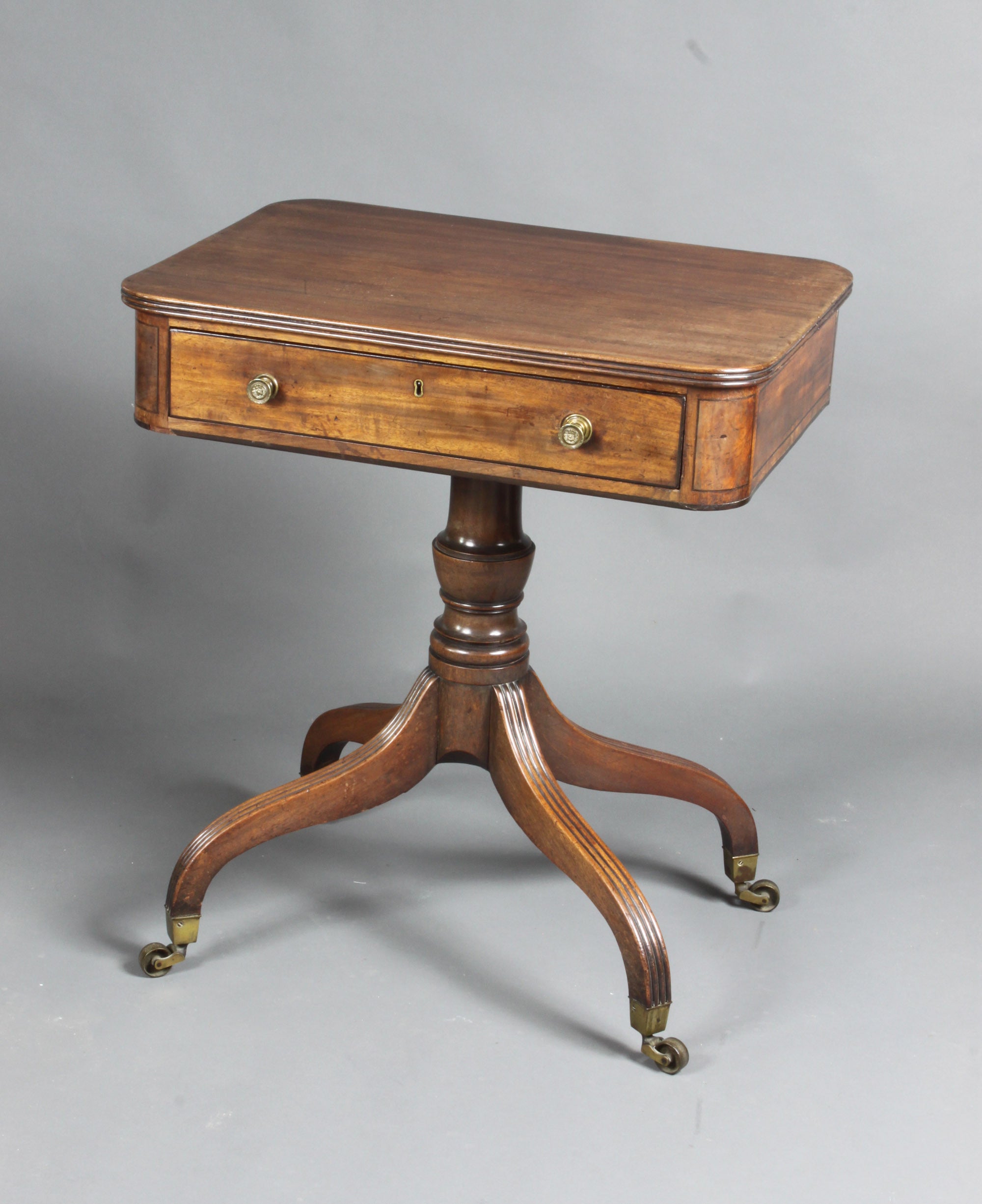 Antique Writing or Occasional Table For Sale