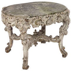 Victorian Marble-Topped Table