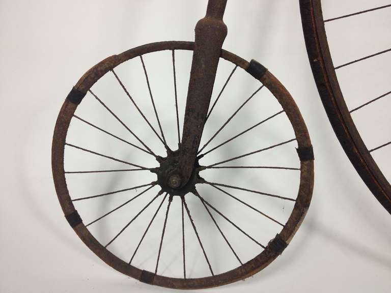 A Victorian Penny Farthing In Excellent Condition For Sale In Edinburgh, GB