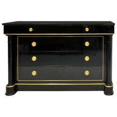 1940s Lacquered Chest of Drawers