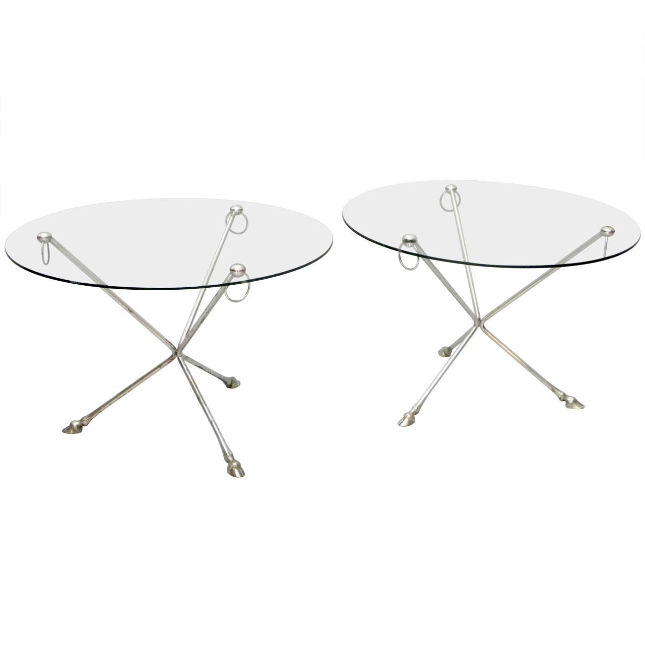Pair of 1970s French Side Tables
