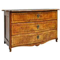 18th Century Italian Marquetry & Parquetry Chest of Drawers