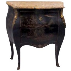 Late 19th Century French Chinoiserie Chest of Drawers