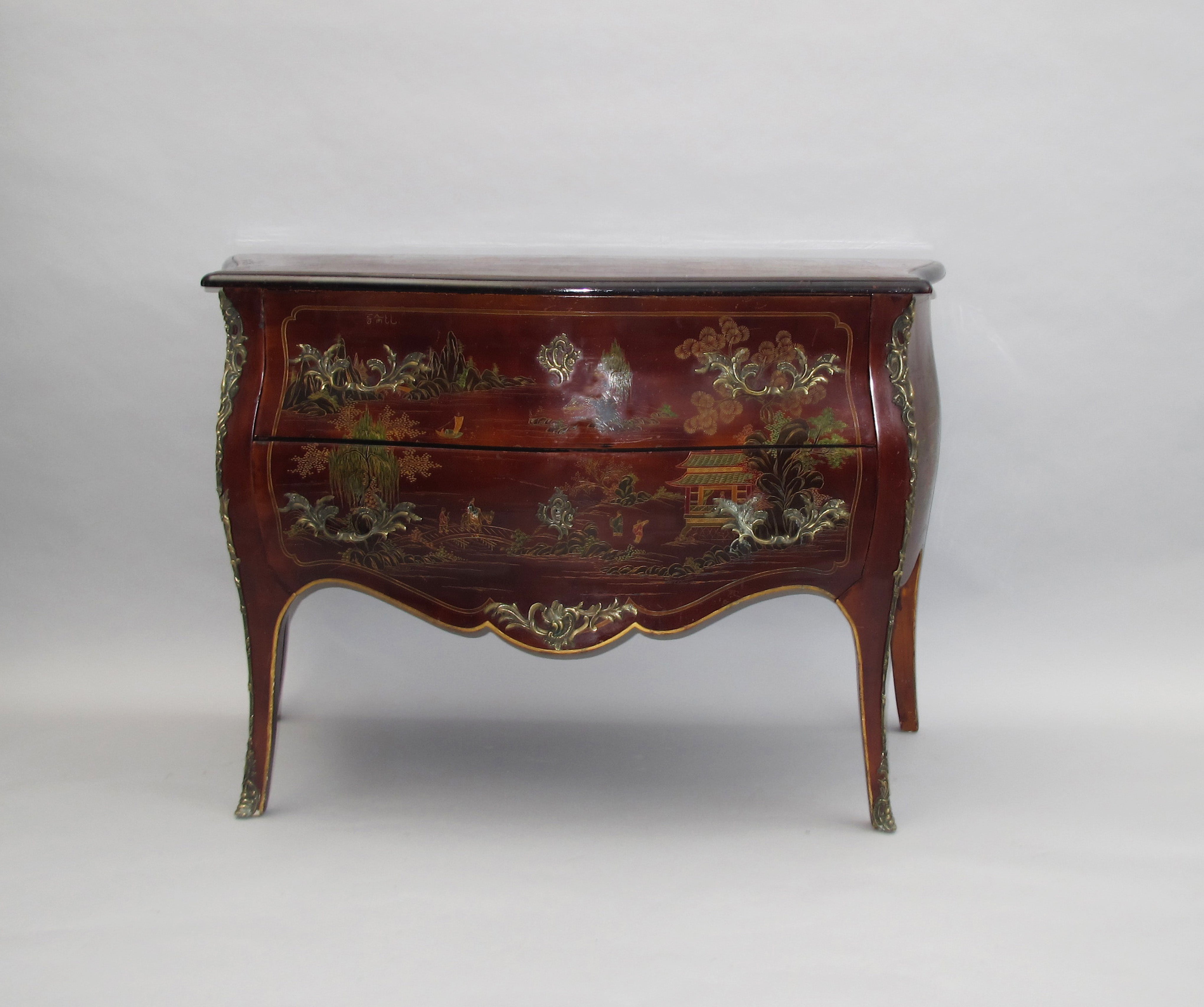 Late 19th Century French Chinoiserie Commode For Sale
