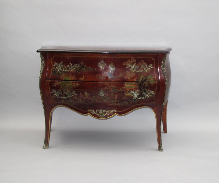 Late 19th Century French Chinoiserie Commode